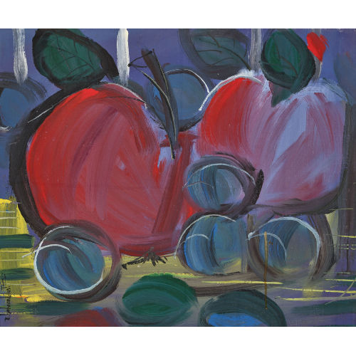 ROGER BOHNENBLUST : Obststillleben (DOBIASCHOFSKY AUKTIONEN AG)