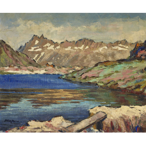 WALTER MAFLI : 'Totensee (Grimsel)' (DOBIASCHOFSKY AUKTIONEN AG)