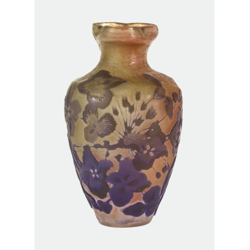 �MILE GALL� : Miniaturvase, Nancy, um 1906-1914 (DOBIASCHOFSKY AUKTIONEN AG)