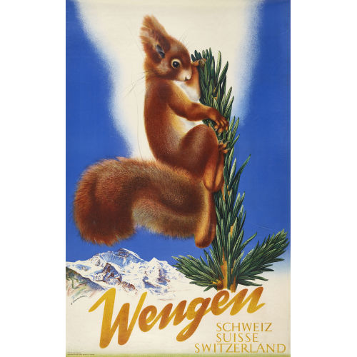 WALTER LINSENMAIER : 'Wengen' (DOBIASCHOFSKY AUKTIONEN AG)