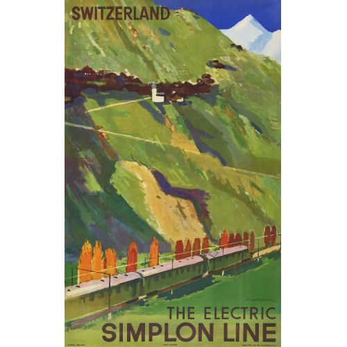 HANS JEGERLEHNER : 'The Electric Simplon Line' (DOBIASCHOFSKY AUKTIONEN AG)