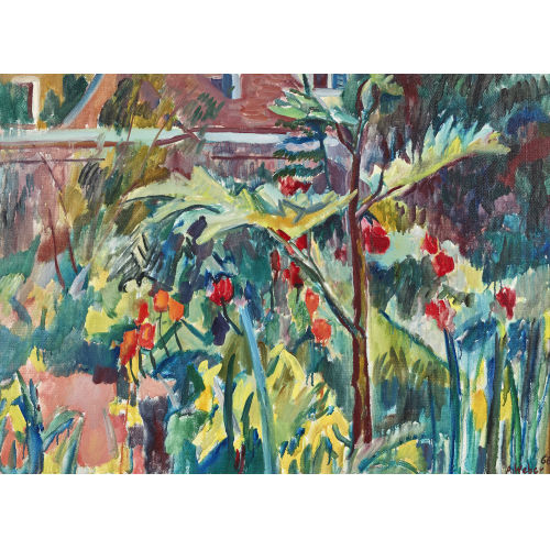 ADOLF WEBER : Garten in der Bl�te (DOBIASCHOFSKY AUKTIONEN AG)