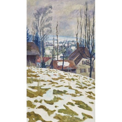 KURT HEDIGER : Die Schneeschmelze (DOBIASCHOFSKY AUKTIONEN AG)