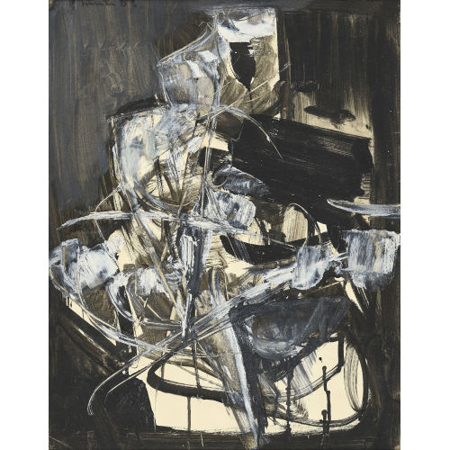 CARL WALTER LINER : 'Noir & blanc' (DOBIASCHOFSKY AUKTIONEN AG)