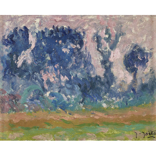 JULES ARTHUR JO�TS : 'Soleil couchant' (DOBIASCHOFSKY AUKTIONEN AG)