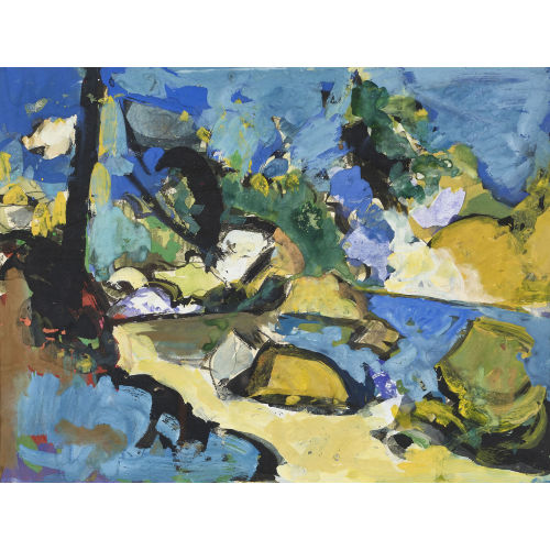 CARL WALTER LINER : 'Paysage de Corse' (DOBIASCHOFSKY AUKTIONEN AG)