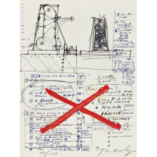 JEAN TINGUELY : Konstruktion (DOBIASCHOFSKY AUKTIONEN AG)