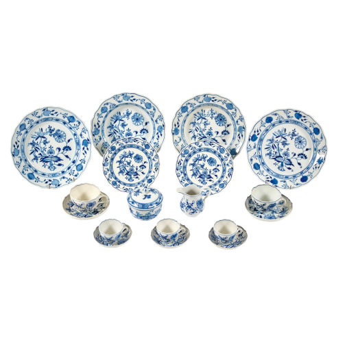 SERVICETEILE : Meissen, 19./20. Jh. (K�nigliche Porzellan Manufaktur) (DOBIASCHOFSKY AUKTIONEN AG)