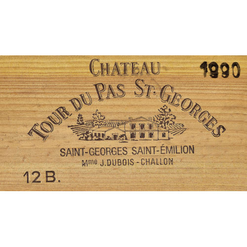 CH�TEAU TOUR DU PAS SAINT-GEORGES : Saint-�milion, 1990 (DOBIASCHOFSKY AUKTIONEN AG)