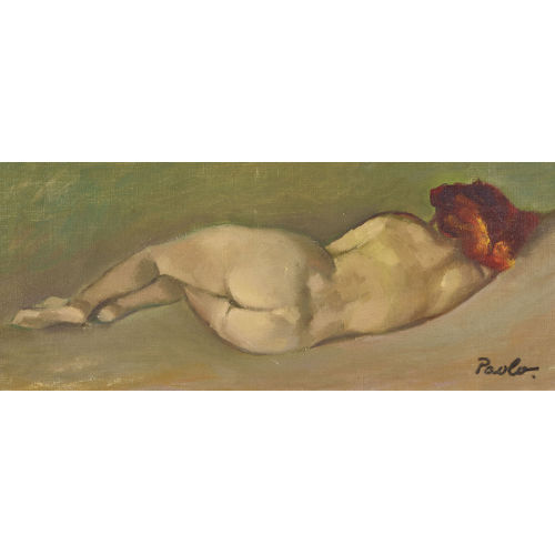 PAUL JAKOB) PAOLO (EIGTL. M�LLER : Weiblicher R�ckenakt (DOBIASCHOFSKY AUKTIONEN AG)