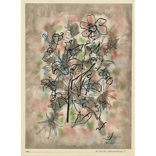 OTTO NEBEL : 'Sp�tsommerblumen I' (DOBIASCHOFSKY AUKTIONEN AG)