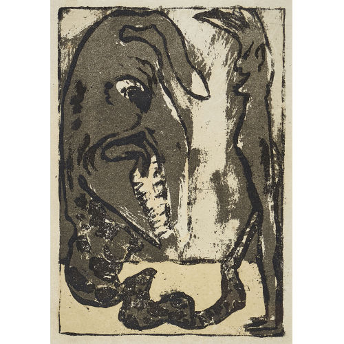 EMIL (EIGTL. HANSEN NOLDE : 'Fabelwesen' (DOBIASCHOFSKY AUKTIONEN AG)