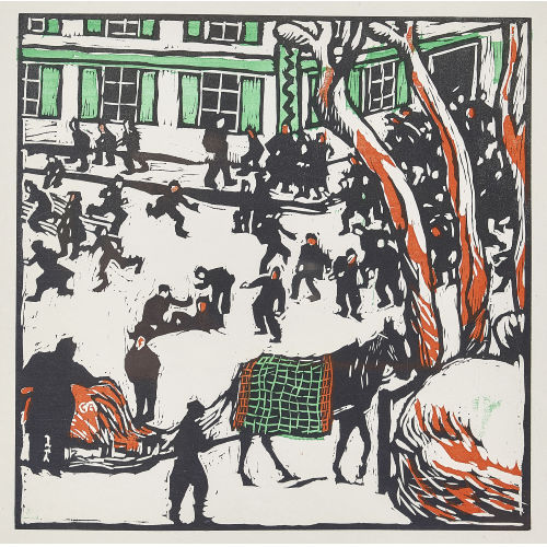 CUNO AMIET : 'Schulpause' (DOBIASCHOFSKY AUKTIONEN AG)