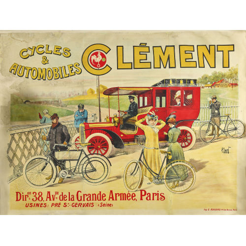 REN� LEVERD : 'Cycles & Automobiles Cl�ment' (DOBIASCHOFSKY AUKTIONEN AG)