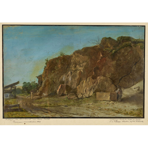 HEINRICH B�RKEL : 'Steinbruch' (DOBIASCHOFSKY AUKTIONEN AG)