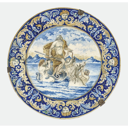 WANDTELLER : Wohl Italien, 19./20. Jh (DOBIASCHOFSKY AUKTIONEN AG)