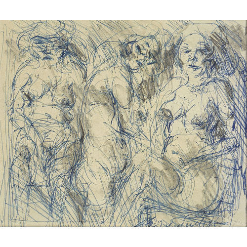 EDMONDO DOBRZANSKI : 'Drei Frauen' (DOBIASCHOFSKY AUKTIONEN AG)