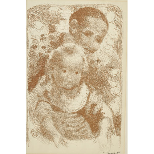 CUNO AMIET : 'Mutter und Kind' (DOBIASCHOFSKY AUKTIONEN AG)