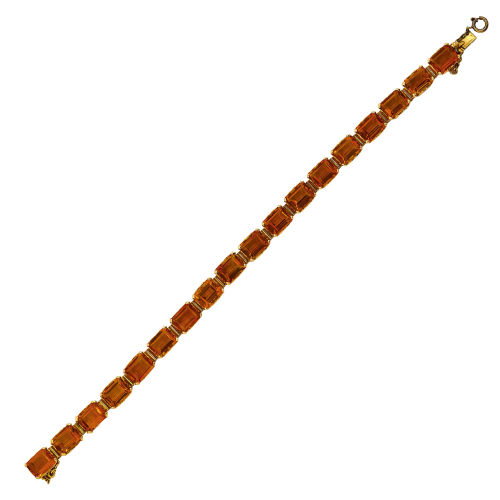 CITRIN-BRACELET : (DOBIASCHOFSKY AUKTIONEN AG)