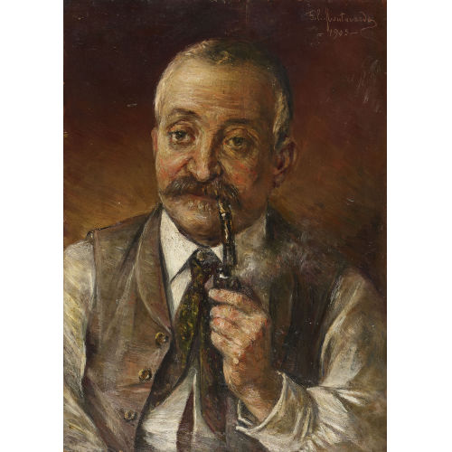 FILIPPO MONTEVERDE : Ritratto d'uomo (DOBIASCHOFSKY AUKTIONEN AG)
