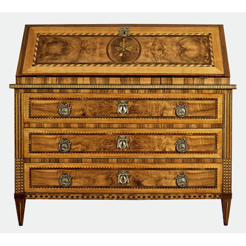 SCHREIBKOMMODE : Louis XVI, Schweiz, um 1800 (DOBIASCHOFSKY AUKTIONEN AG)