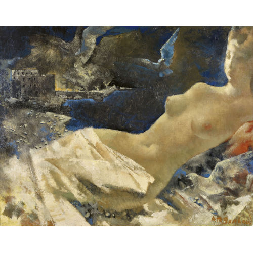 RODOLPHE TH�OPHILE BOSSHARD : 'Nu aux oiseaux' (DOBIASCHOFSKY AUKTIONEN AG)