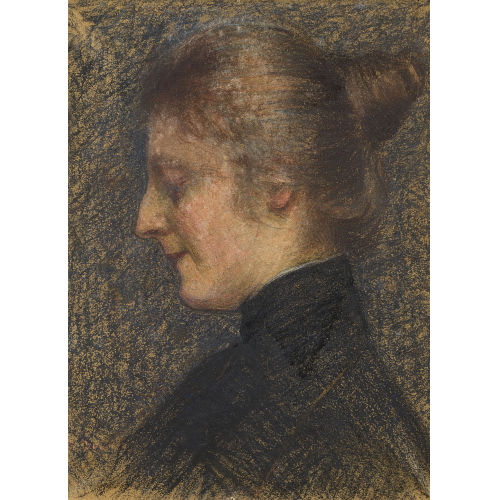 BERTHE BOUVIER : 'Portrait Ida Madeleine Moser' (DOBIASCHOFSKY AUKTIONEN AG)