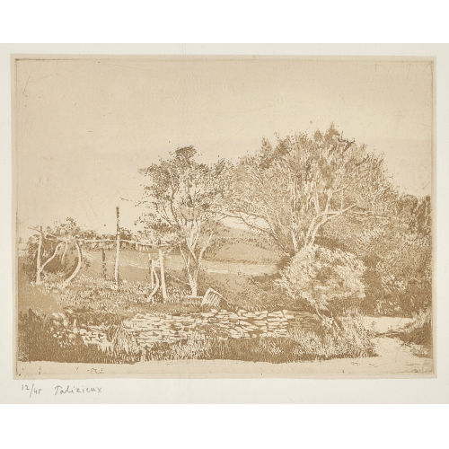 G�RARD DE PAL�ZIEUX : 'Jardins et treille � San Vicenzo' (DOBIASCHOFSKY AUKTIONEN AG)