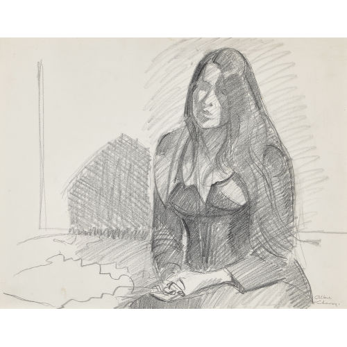 ALBERT CHAVAZ : Genevi�ve (DOBIASCHOFSKY AUKTIONEN AG)