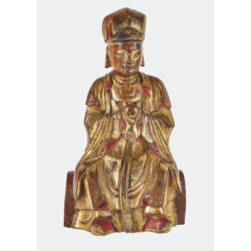 FIGUR : Qing-Dynastie, China, 17./18. Jh (DOBIASCHOFSKY AUKTIONEN AG)
