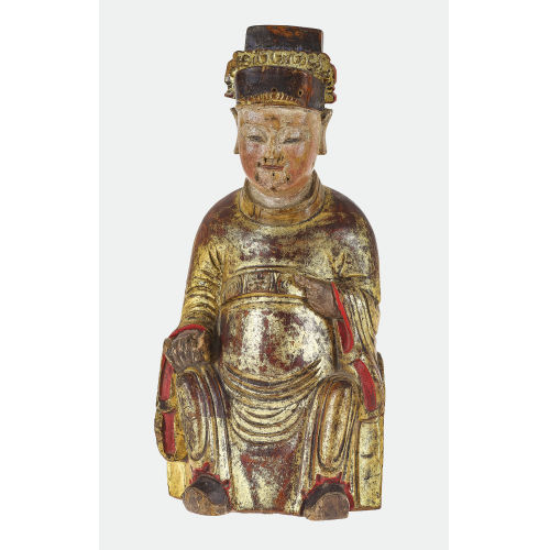 FIGUR : Qing-Dynastie, China/Jiangsu, 19. Jh (DOBIASCHOFSKY AUKTIONEN AG)