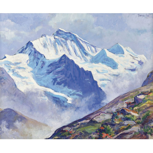 FRAN�OIS GOS : Das Jungfraumassiv (DOBIASCHOFSKY AUKTIONEN AG)