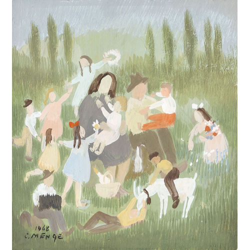 CHARLES MENGE : La famille (DOBIASCHOFSKY AUKTIONEN AG)