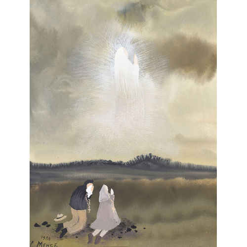 CHARLES MENGE : Apparition mariale (DOBIASCHOFSKY AUKTIONEN AG)