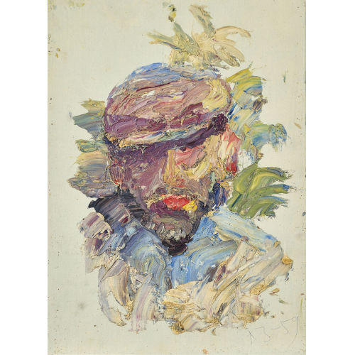ANATOLY TIMOFEEVIC ZVEREV : 'Portr�t des K�nstlers' (DOBIASCHOFSKY AUKTIONEN AG)