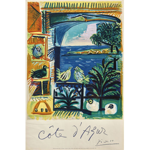 PABLO PICASSO : 'C�te d'Azur' (DOBIASCHOFSKY AUKTIONEN AG)