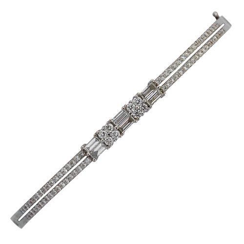 DIAMANT-ARMREIF : (DOBIASCHOFSKY AUKTIONEN AG)