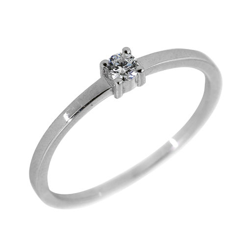 SOLITAIRE-RING : (DOBIASCHOFSKY AUKTIONEN AG)