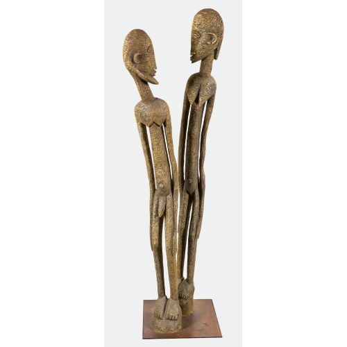 MALI : Figurenpaar, wohl Dogon (DOBIASCHOFSKY AUKTIONEN AG)