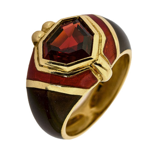 GRANAT-RING : (DOBIASCHOFSKY AUKTIONEN AG)