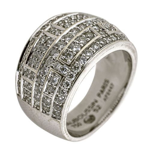 BRILLANT-RING : Mauboussin, Paris (DOBIASCHOFSKY AUKTIONEN AG)