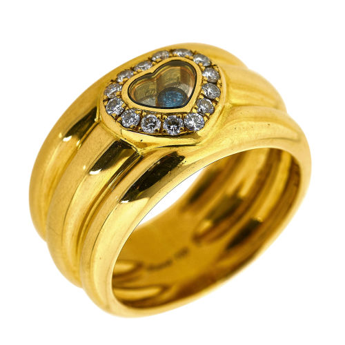BRILLANT-RING : Chopard 'Happy Diamonds', Gen�ve (DOBIASCHOFSKY AUKTIONEN AG)