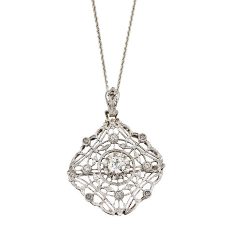 DIAMANT-COLLIER : (DOBIASCHOFSKY AUKTIONEN AG)