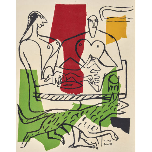 CHARLES-�DOUARD) LE CORBUSIER (EIGTL. JEANNERET : 'Entre-deux ou propos toujours reli�s' (DOBIASCHOFSKY AUKTIONEN AG)