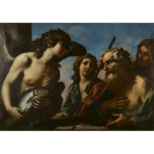 GIROLAMO TROPPA : Die Heilung von Tobit (DOBIASCHOFSKY AUKTIONEN AG)