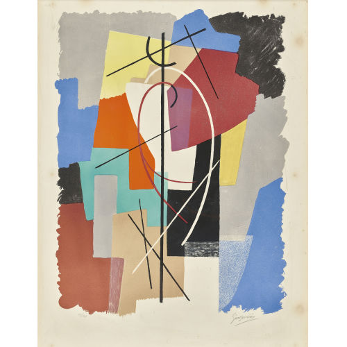 GINO SEVERINI : 'Po�sie alg�brique' (DOBIASCHOFSKY AUKTIONEN AG)