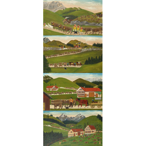 ERNST ROHNER : Appenzeller Alpaufzug (DOBIASCHOFSKY AUKTIONEN AG)
