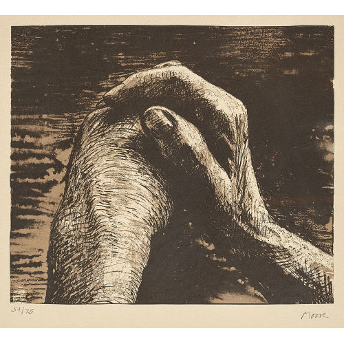HENRY MOORE : 'Hands' (DOBIASCHOFSKY AUKTIONEN AG)