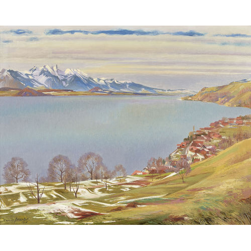 MARCUS JACOBI : 'Letzter Schnee' (DOBIASCHOFSKY AUKTIONEN AG)