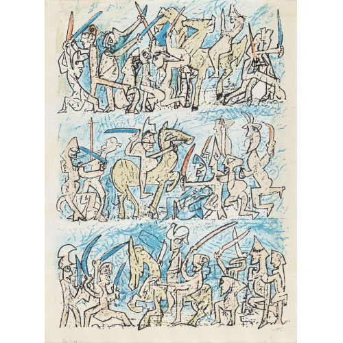 ROBERTO (MATTA ECHAUREN MATTA : Der Kampf (DOBIASCHOFSKY AUKTIONEN AG)